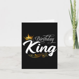 Birthday King Dad Daddy Father Fathers Day Card