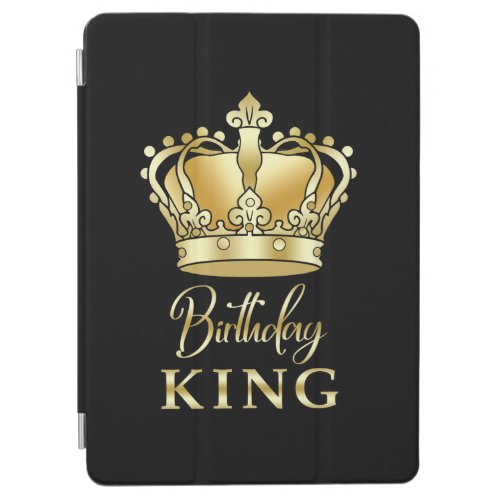 Birthday King Gold Crown Royal Queen Luxury iPad Air Cover