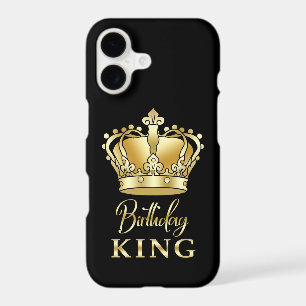 Birthday King Gold Crown Royal Queen Luxury iPhone 17 Case