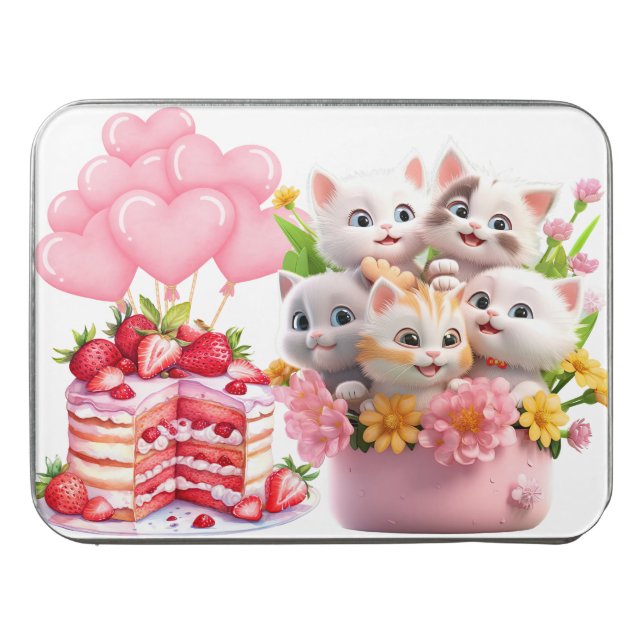 Birthday Kittens Puzzle (Case Horizontal)