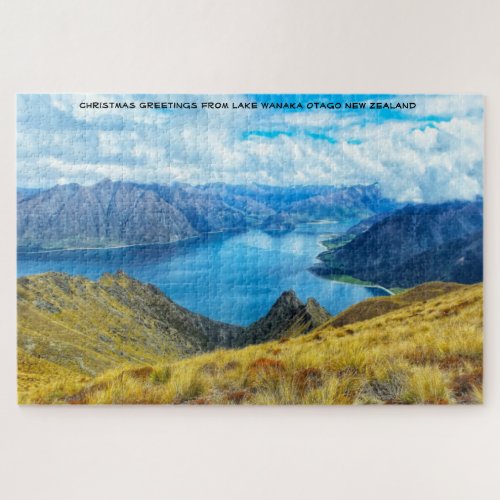 Birthday Lake Wanaka Otago New Zealand Jigsaw Puzz Jigsaw Puzzle