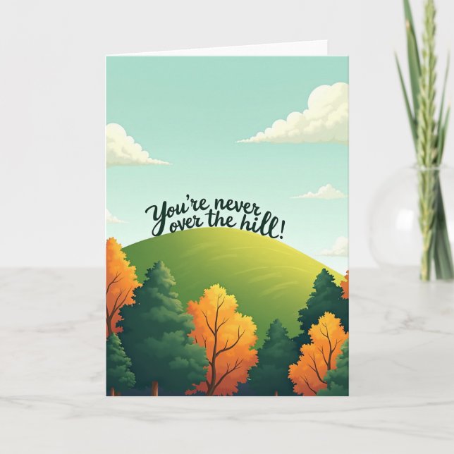 Birthday Landscape Card (Front)