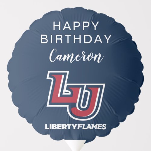 Birthday  Liberty Flames Letters Balloon