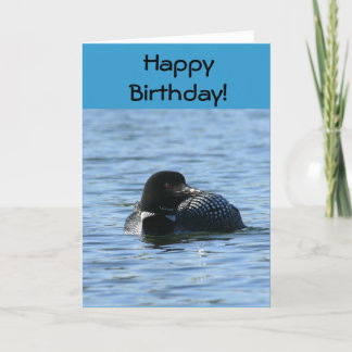 Birthday Loon Greeting Card