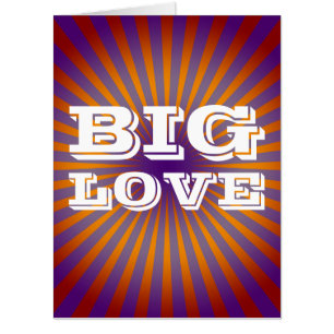 BIRTHDAY LOVE BIG BIGGEST GREETING CARD