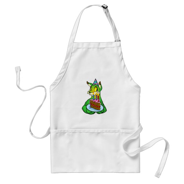 Birthday Lupe Adult Apron (Front)