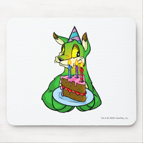 Birthday Lupe Mouse Pad