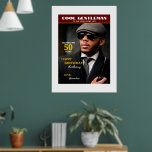 Birthday Magazine Photo Cover Personalize Poster<br><div class="desc">Birthday Magazine Photo Cover Personalize Poster is a modern,  unique and personal gift to give to that special person in your life. It looks similar to a magazine cover.  Personalize it with your photo and information. It can be personalize for any age or person.</div>