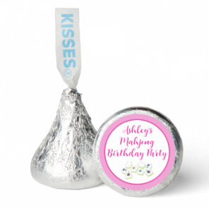Birthday Mahjong Party PERSONALIZE Hershey®'s Kisses®