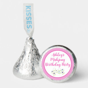 Birthday Mahjong Party PERSONALIZE Hershey®'s Kisses®