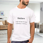 Birthday man myth legend name fun T-Shirt<br><div class="desc">For a white,  light colored t-shirt. Personalize and add your own photo of the birthday boy/man.  Personalize and add a name,  age 40 and a text.  Text: The Man,  The Myth,  The Legend. Black text.</div>