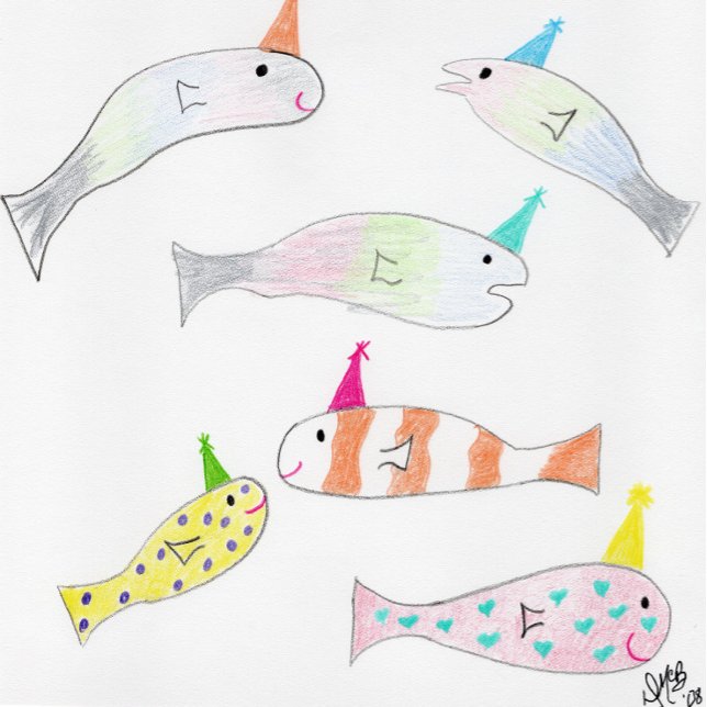 Birthday - Many Birthday Fishes to You Card (Creator Uploaded)