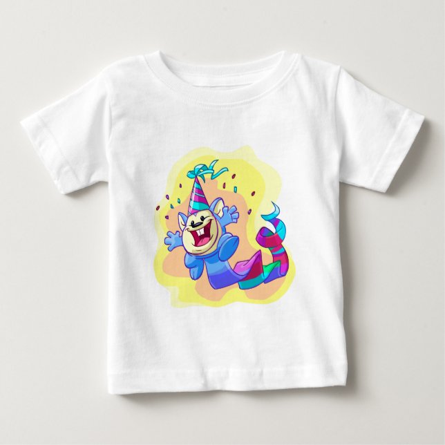 Birthday Meerca Baby T-Shirt (Front)