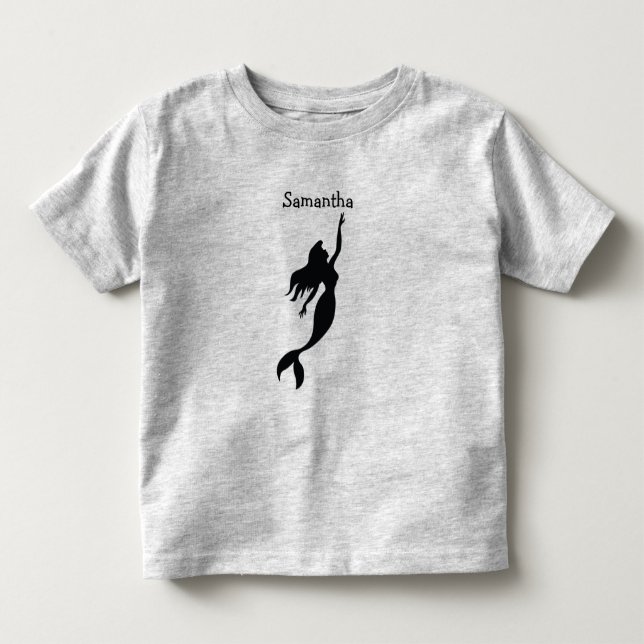Birthday Mermaid Party Baby  Toddler T-shirt (Front)