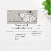 Birthday - Mini Invitations- Fairy Tale Theme (Desk)
