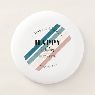 Birthday Minimalist design in pastel colors Wham-O Frisbee