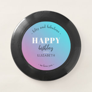 Birthday Minimalist design in pastel colors Wham-O Frisbee