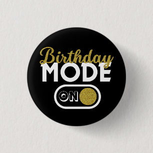 Birthday Mode On Button