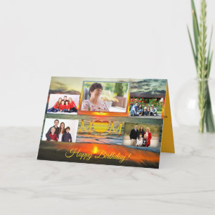 Birthday Mom 1738 Collage Greeting Card