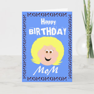Birthday Mom from Son Card