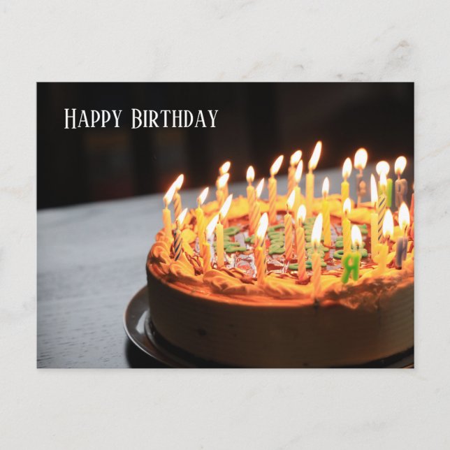 Birthday mom postcard (Front)