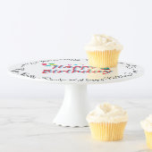 Birthday Monogram Amazing Fab Cake Stand (In Situ)