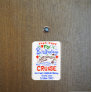 Birthday Monogram Cruising Cruise Cabin Door  Magnet