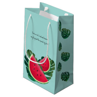Birthday my friends, cute watermelon! small gift bag
