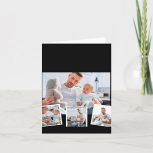 Birthday Name Age Photo Collage T Shirt Card