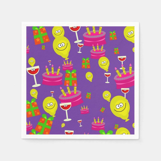 Birthday Napkins (Front)