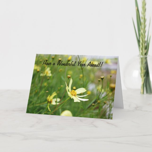 Birthday/New year card (Front)