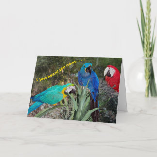 Birthday News Card