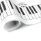 Birthday, Niece, piano keys, gift wrap.