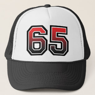 Birthday Number 65 Trucker Hat