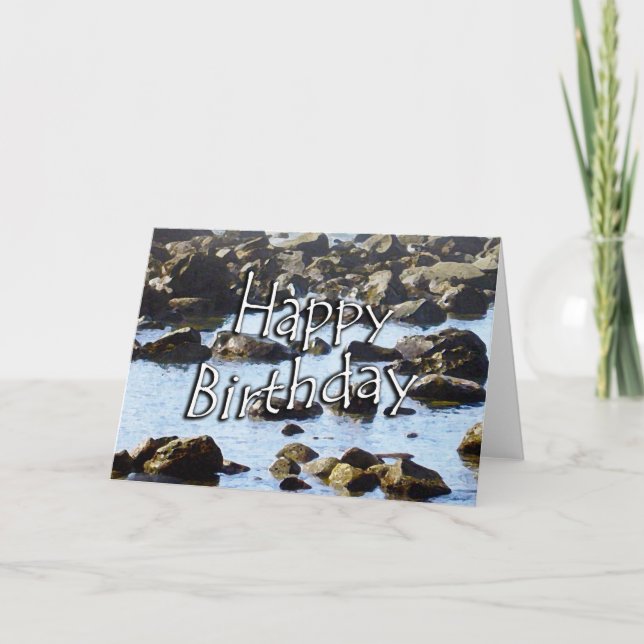 Birthday Ocean Card (Front)