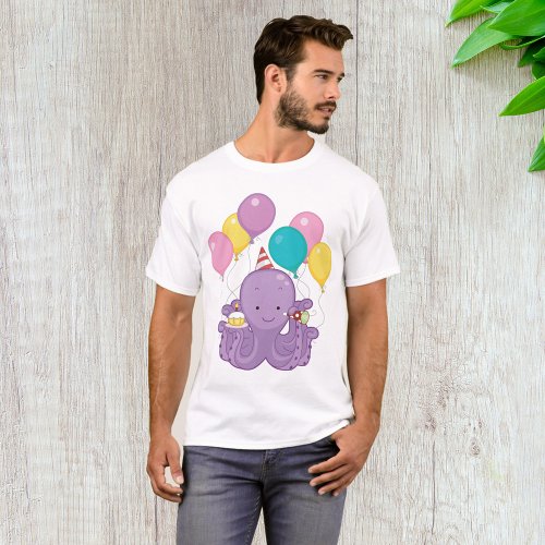 Birthday Octopus T_Shirt