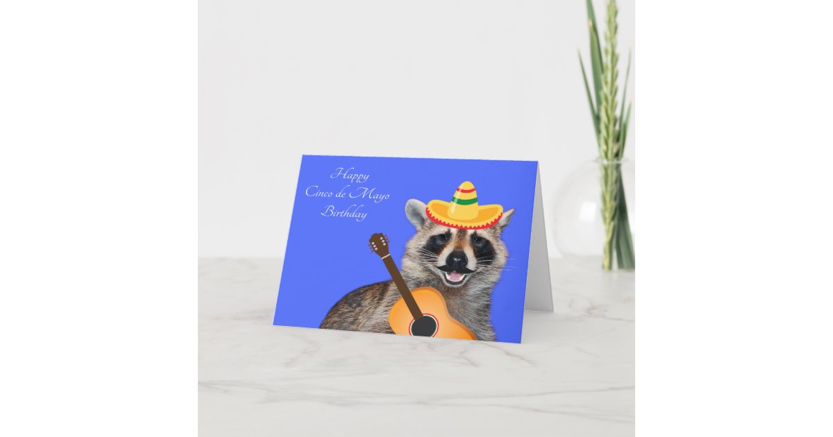 Birthday On Cinco de Mayo Card | Zazzle.com
