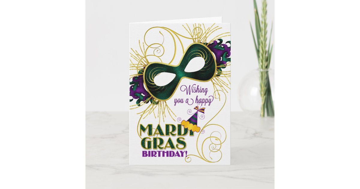 happy birthday mardi gras images