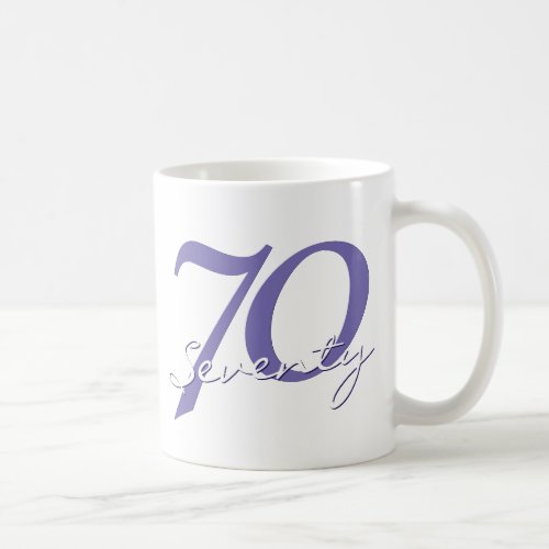 Birthday or Anniversary  Purple Grunge EDITABLE Coffee Mug