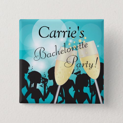 Birthday or Bachelorette Diva Girls Night Out Pinback Button