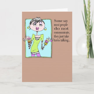 Birthday or Keep in touch card