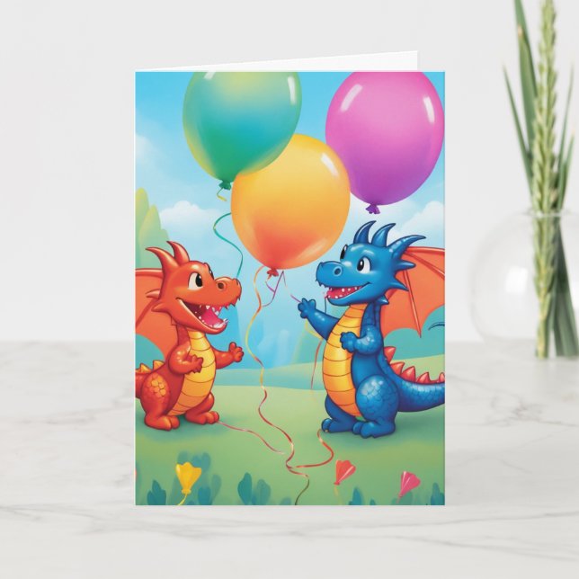 Birthday / or Other Parties-  Folded Greeting Card (Front)