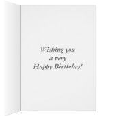 Birthday Owl Greeting Card (Inside (Right))