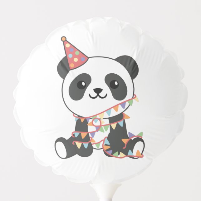 Birthday Panda For Kids A Birthday Balloon (Front)