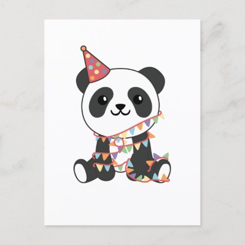 Birthday Panda For Kids A Birthday Holiday Postcar
