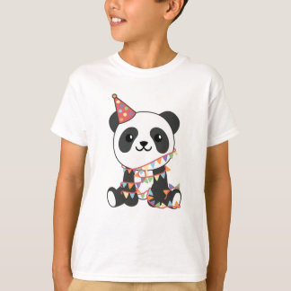 Birthday Panda For Kids A Birthday T-Shirt