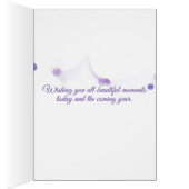 birthday pansy basket on eyelet lace (Inside (Right))