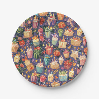 birthday paper plate
