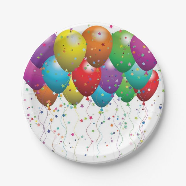 Birthday Paper Plates (Front)