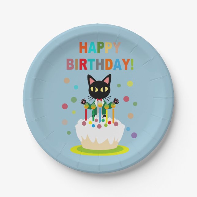 Birthday Paper Plates (Front)